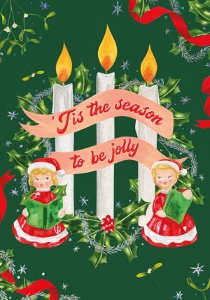 Tis The Season Candles Card - Lemon And Lavender Toronto