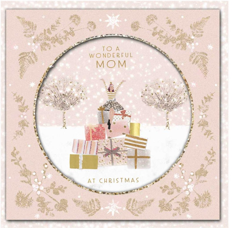 To a Wonderful Mom at Christmas Card - Lemon And Lavender Toronto