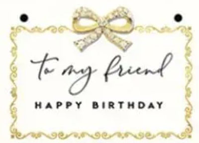 To my friend’ polka dots Birthday Card - Lemon And Lavender Toronto