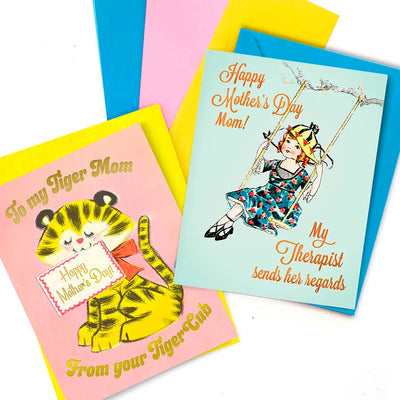 To My Tiger Mom From Your Tiger Cub Happy Mother's Day Card - Lemon And Lavender Toronto