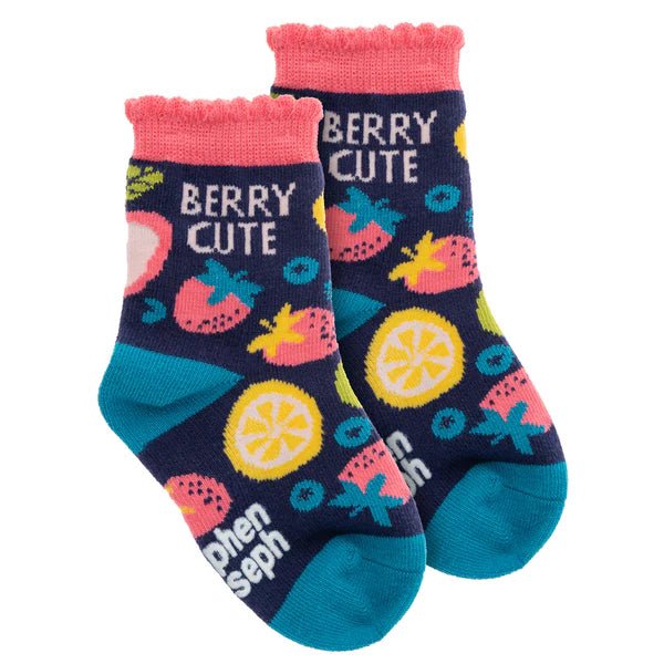 Toddler Socks - Berry Cute - Lemon And Lavender Toronto