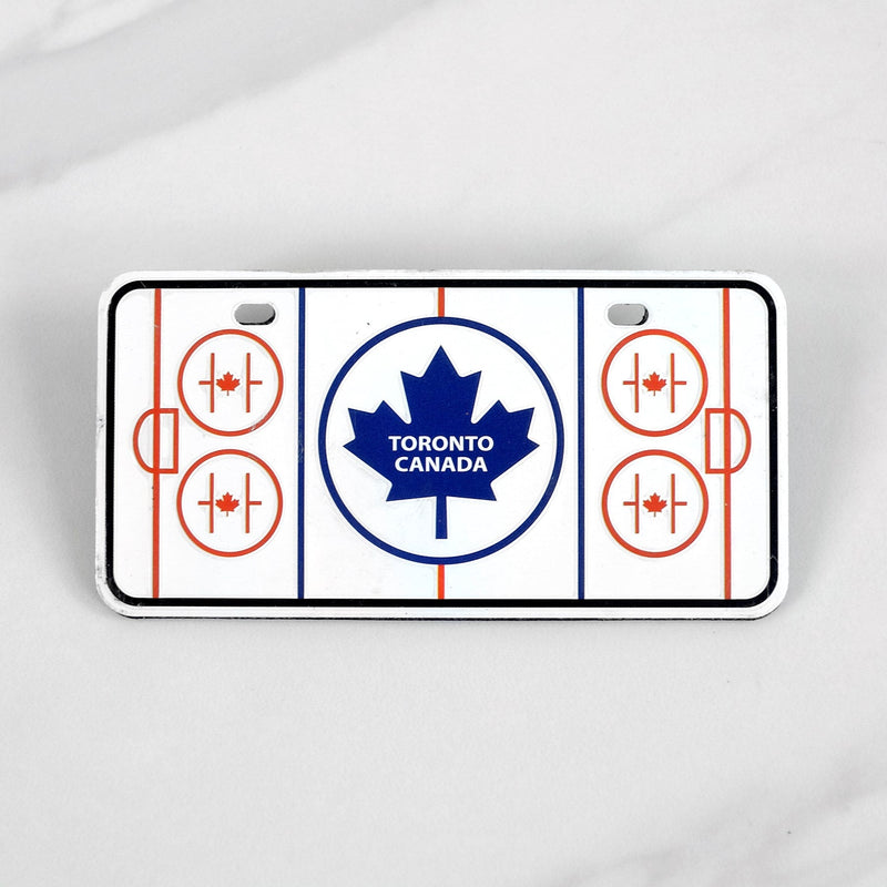 Toronto Hockey Rink Magnet - Lemon And Lavender Toronto