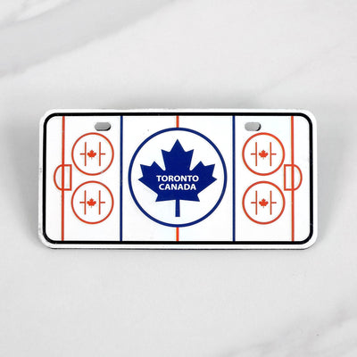 Toronto Hockey Rink Magnet - Lemon And Lavender Toronto