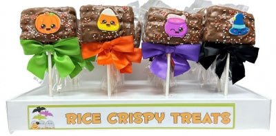 Trick or Treat Milk Chocolate Rice Crispy Pop - Lemon And Lavender Toronto