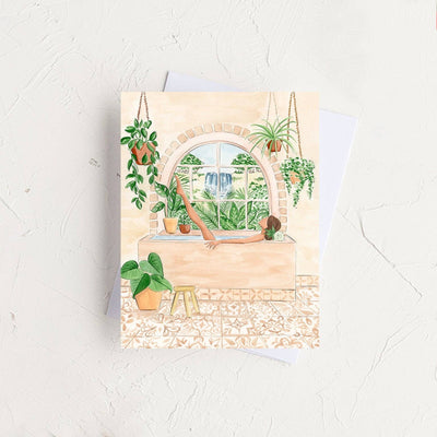 Tropical Spa Everyday Greeting Card - Lemon And Lavender Toronto