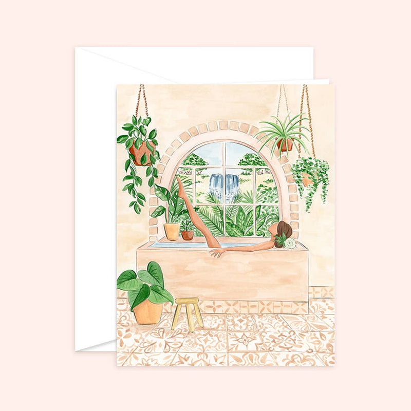 Tropical Spa Everyday Greeting Card - Lemon And Lavender Toronto