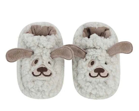 Toddler Puppy-Baby Sherpa Bootie Animal Snoozies!