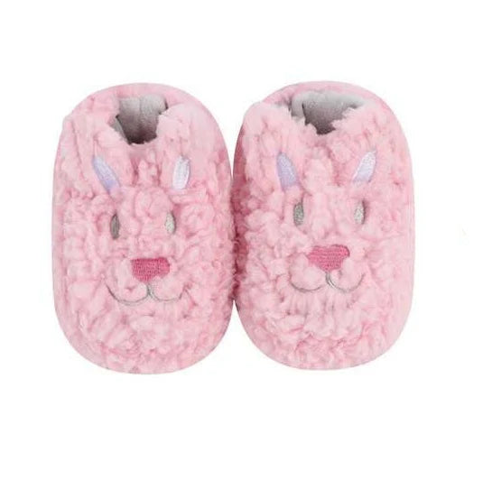 Toddler Bunny-Baby Sherpa Bootie Animal Snoozies!
