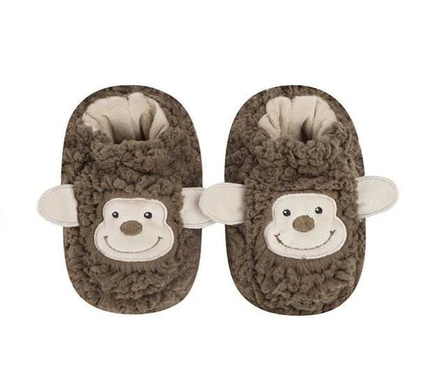 Toddler Monkey-Baby Sherpa Bootie Animal Snoozies!