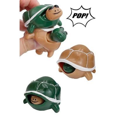 Turtle Pop - Out Squishy Sensory Fidget Toy - Lemon And Lavender Toronto