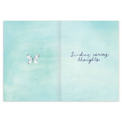 Twilight Bouquet Sympathy Card - Lemon And Lavender Toronto