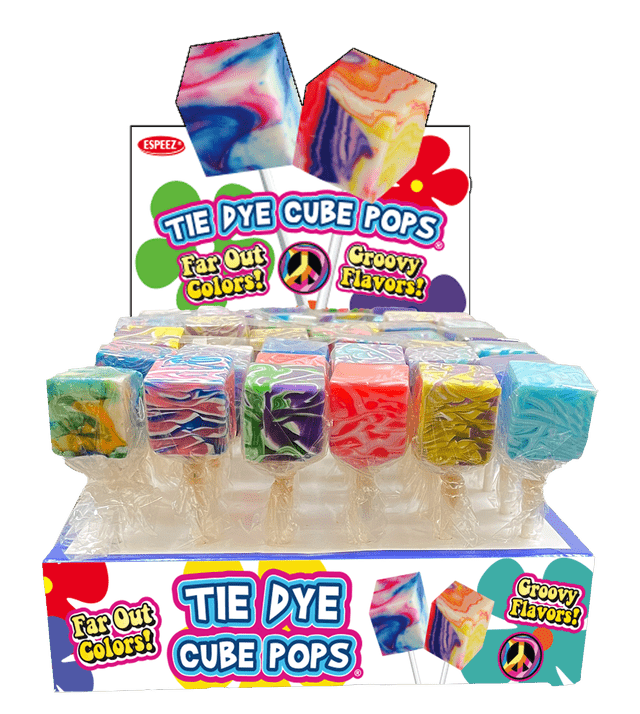 Tye Dye Cube Pops - Lemon And Lavender Toronto