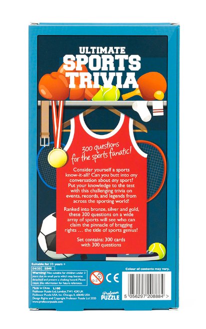 Ultimate Sports Trivia - Lemon And Lavender Toronto