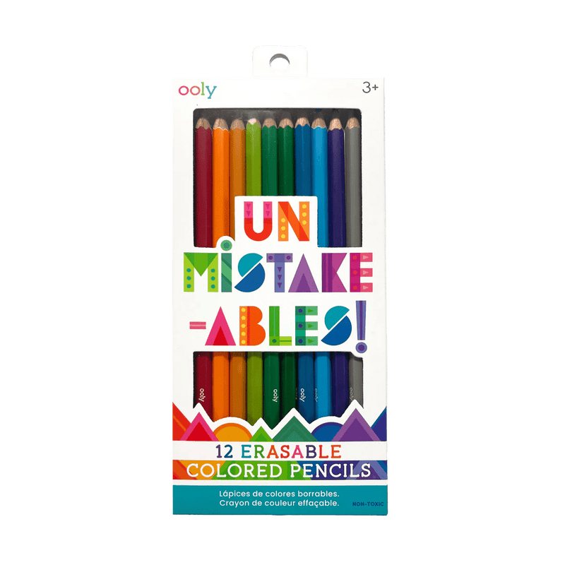 Un - Mistakeables! Erasable Colored Pencils - Set of 12 - Lemon And Lavender Toronto