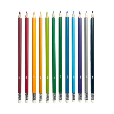 Un - Mistakeables! Erasable Colored Pencils - Set of 12 - Lemon And Lavender Toronto