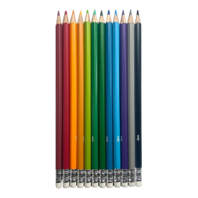 Un - Mistakeables! Erasable Colored Pencils - Set of 12 - Lemon And Lavender Toronto