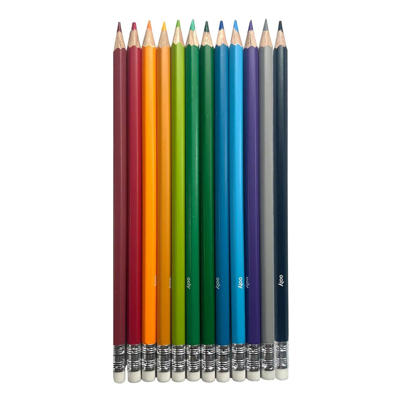 Un - Mistakeables! Erasable Colored Pencils - Set of 12 - Lemon And Lavender Toronto