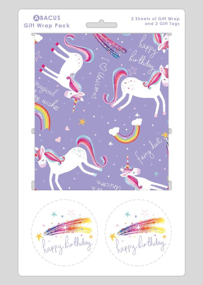 Unicorn Gift Wrap Pack - Lemon And Lavender Toronto