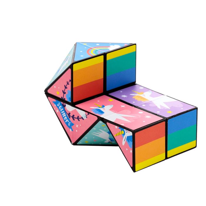 Unicorn Magic Puzzle Cube Toy - Lemon And Lavender Toronto