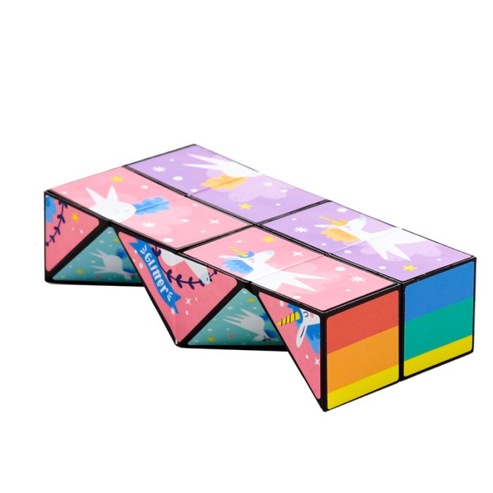 Unicorn Magic Puzzle Cube Toy - Lemon And Lavender Toronto