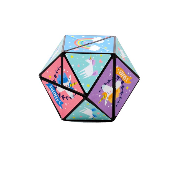 Unicorn Magic Puzzle Cube Toy - Lemon And Lavender Toronto