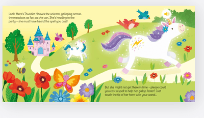 Unicorn Magic : Wand Book - Usborne - Lemon And Lavender Toronto