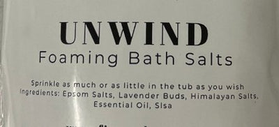 Unwind Lavender Bath Soak - Handmade in Canada - Lemon And Lavender Toronto