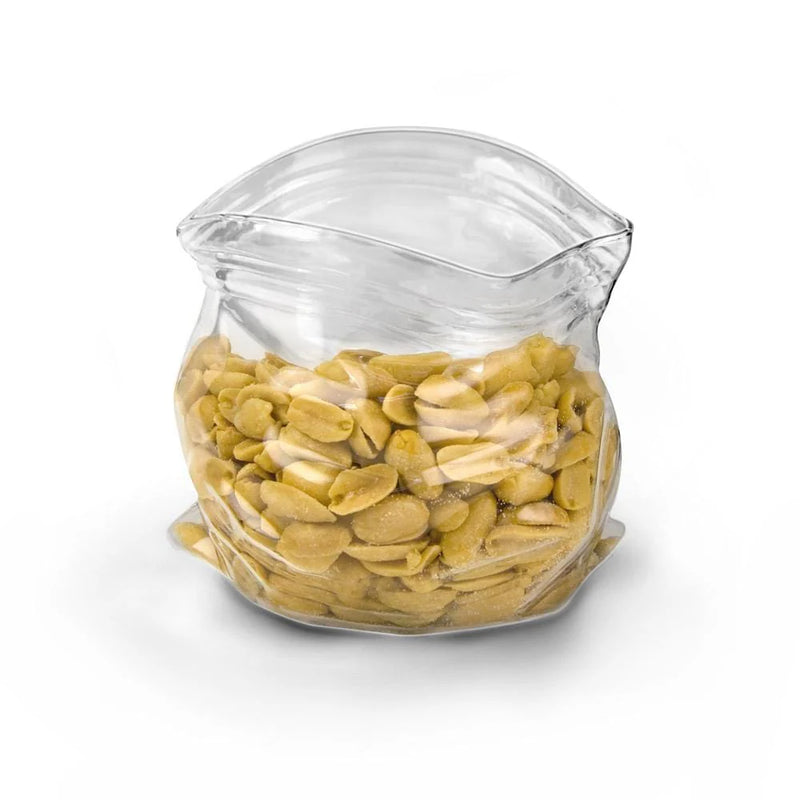 UnZipped Glass Zipper Bag