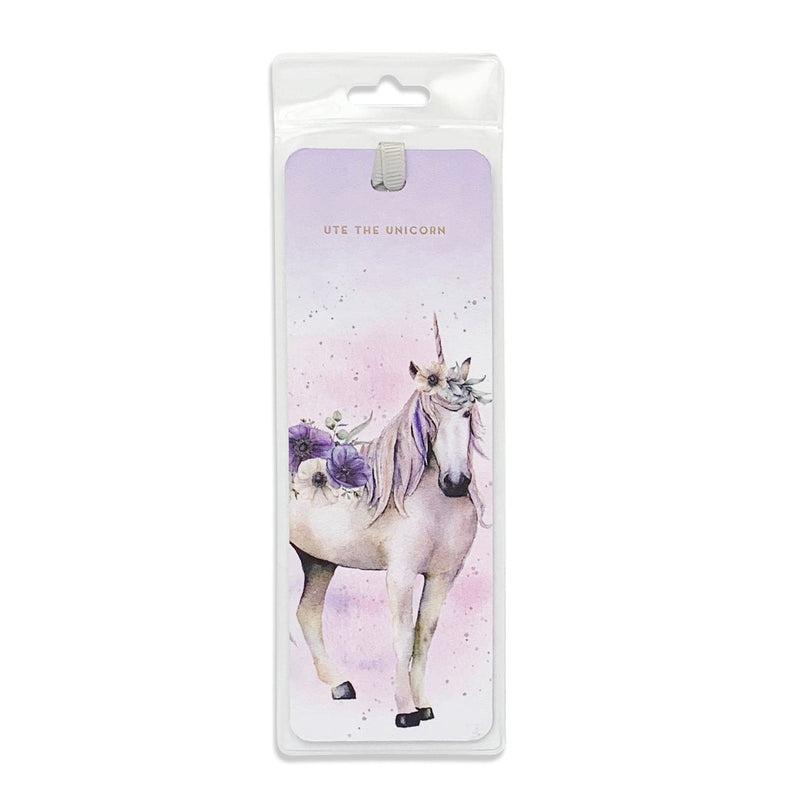 Ute the Unicorn Bookmark - Lemon And Lavender Toronto