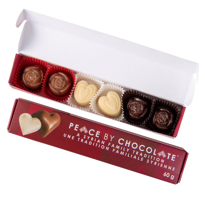 Valentine 6 Peace Box Assorted - Lemon And Lavender Toronto