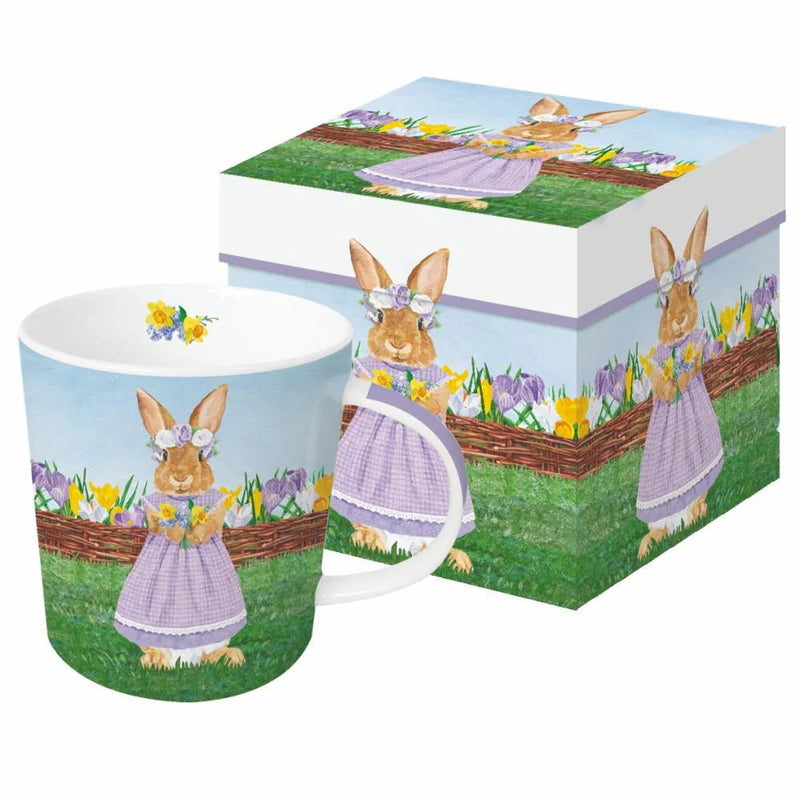 Violet Bunny Gift - Boxed Mug - Lemon And Lavender Toronto