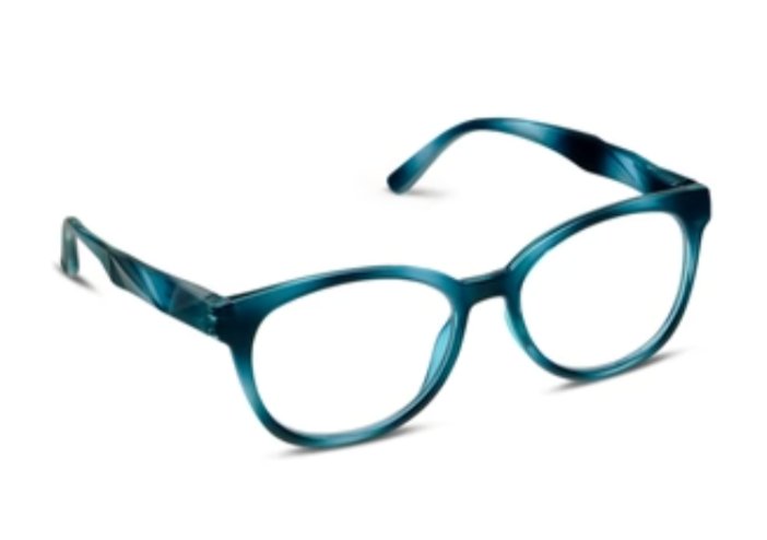 Virginia Teal Reading Glasses - Peepers - Lemon And Lavender Toronto