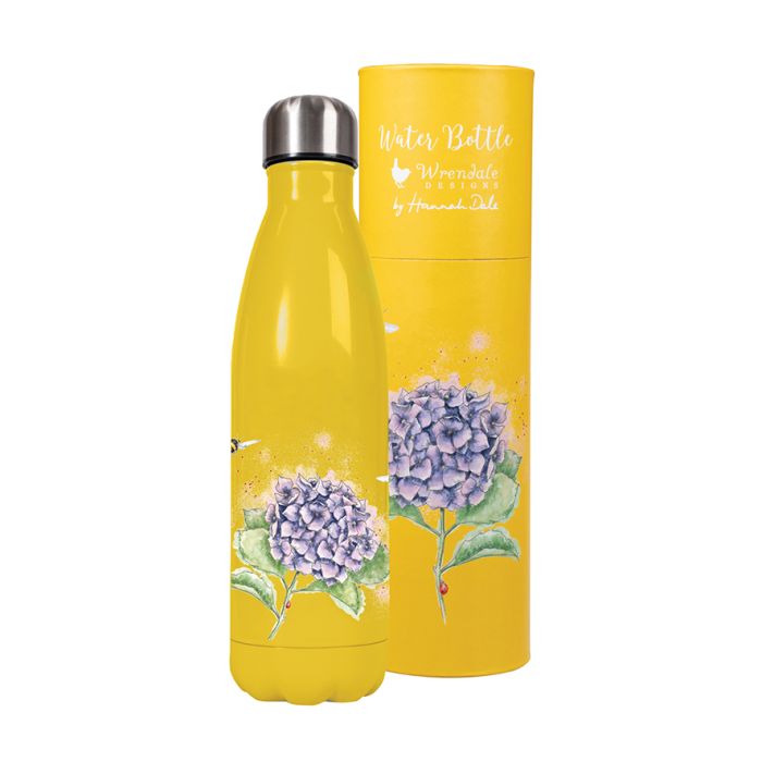 Wrendale Water Bottle LARGE Hydrangea