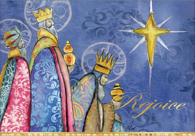 We Three Kings Petite Christmas Card Box Set - Lemon And Lavender Toronto