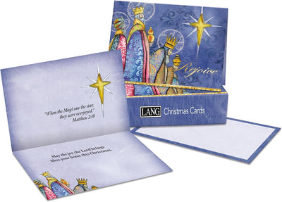 We Three Kings Petite Christmas Card Box Set - Lemon And Lavender Toronto