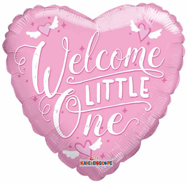 Welcome Little One 9" Balloon - Lemon And Lavender Toronto