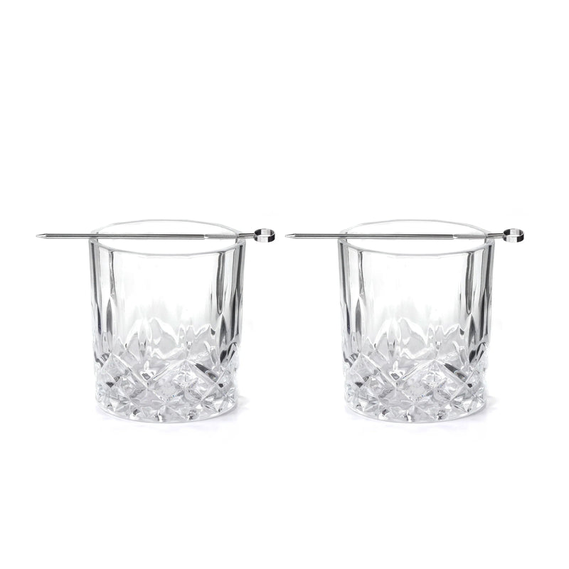 Whiskey Tumblers Set of 2 - Lemon And Lavender Toronto