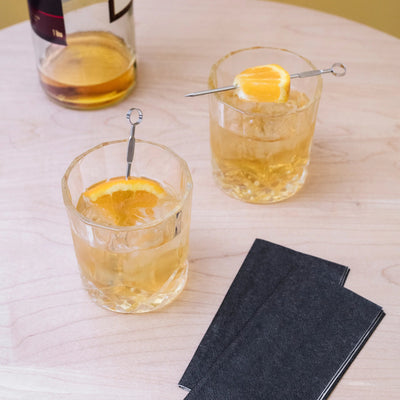 Whiskey Tumblers Set of 2 - Lemon And Lavender Toronto