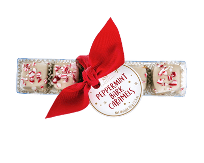 White Peppermint Bark Caramels (5 pcs.) - Lemon And Lavender Toronto