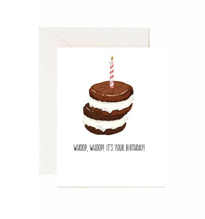 Whoop! Whoop! It's Your Birthday! - Greeting Card - Lemon And Lavender Toronto