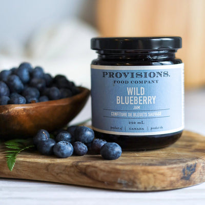 Wild Blueberry Jam - Provisions Food Company - Lemon And Lavender Toronto