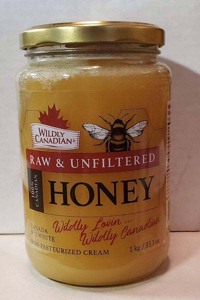 Wildly Canadian - Raw and Unfiltered Honey (500g) - Lemon And Lavender Toronto