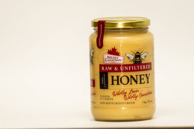 Wildly Canadian - Raw and Unfiltered Honey (500g) - Lemon And Lavender Toronto