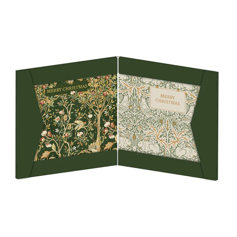 William Morris Green Christmas Cards - Lemon And Lavender Toronto