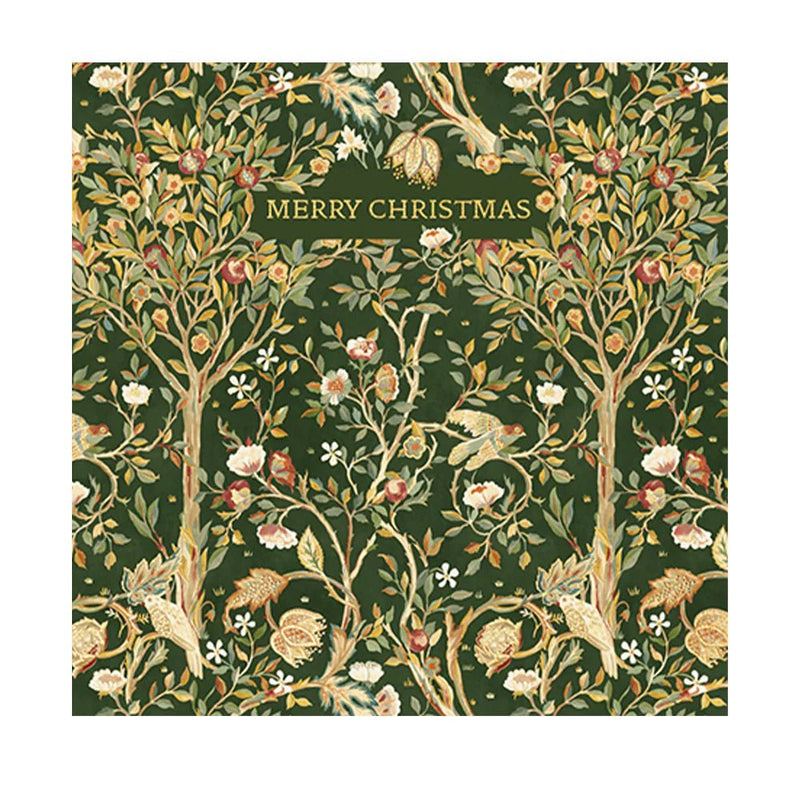 William Morris Green Christmas Cards - Lemon And Lavender Toronto