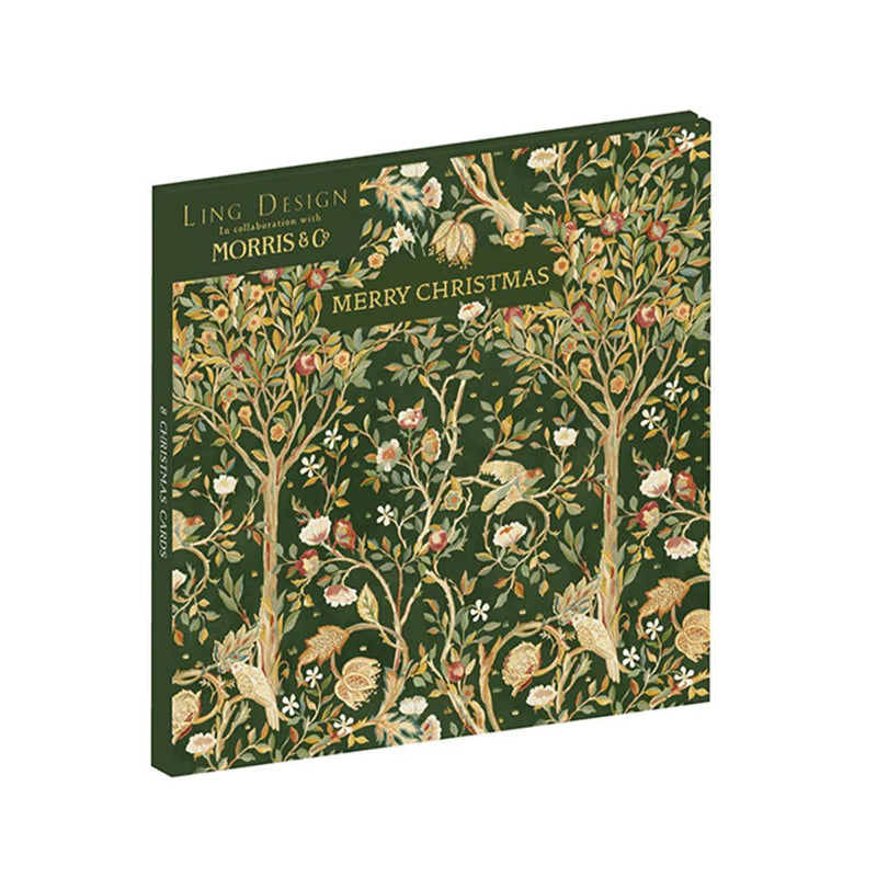 William Morris Green Christmas Cards - Lemon And Lavender Toronto