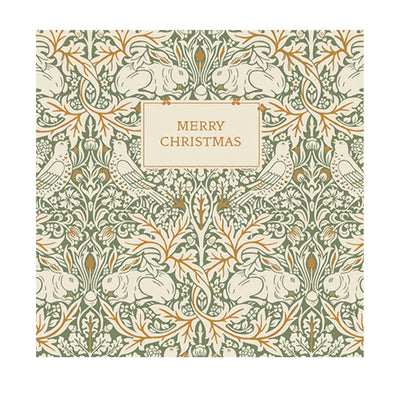 William Morris Green Christmas Cards - Lemon And Lavender Toronto