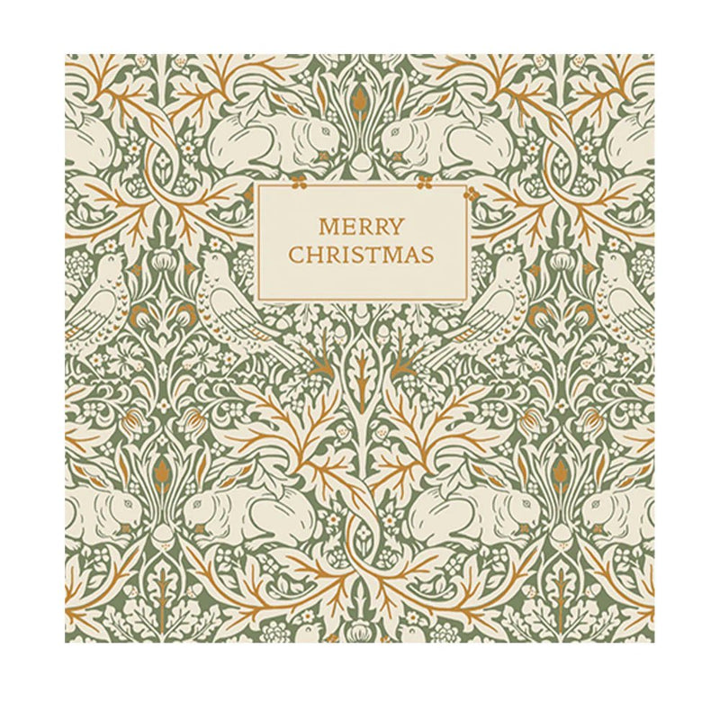 William Morris Green Christmas Cards - Lemon And Lavender Toronto