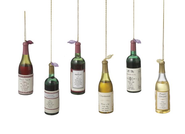 Wine Bottle Ornaments - Lemon And Lavender Toronto