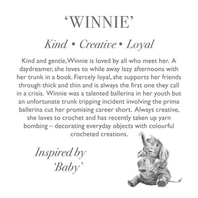 'Winnie" Junior Plush Character